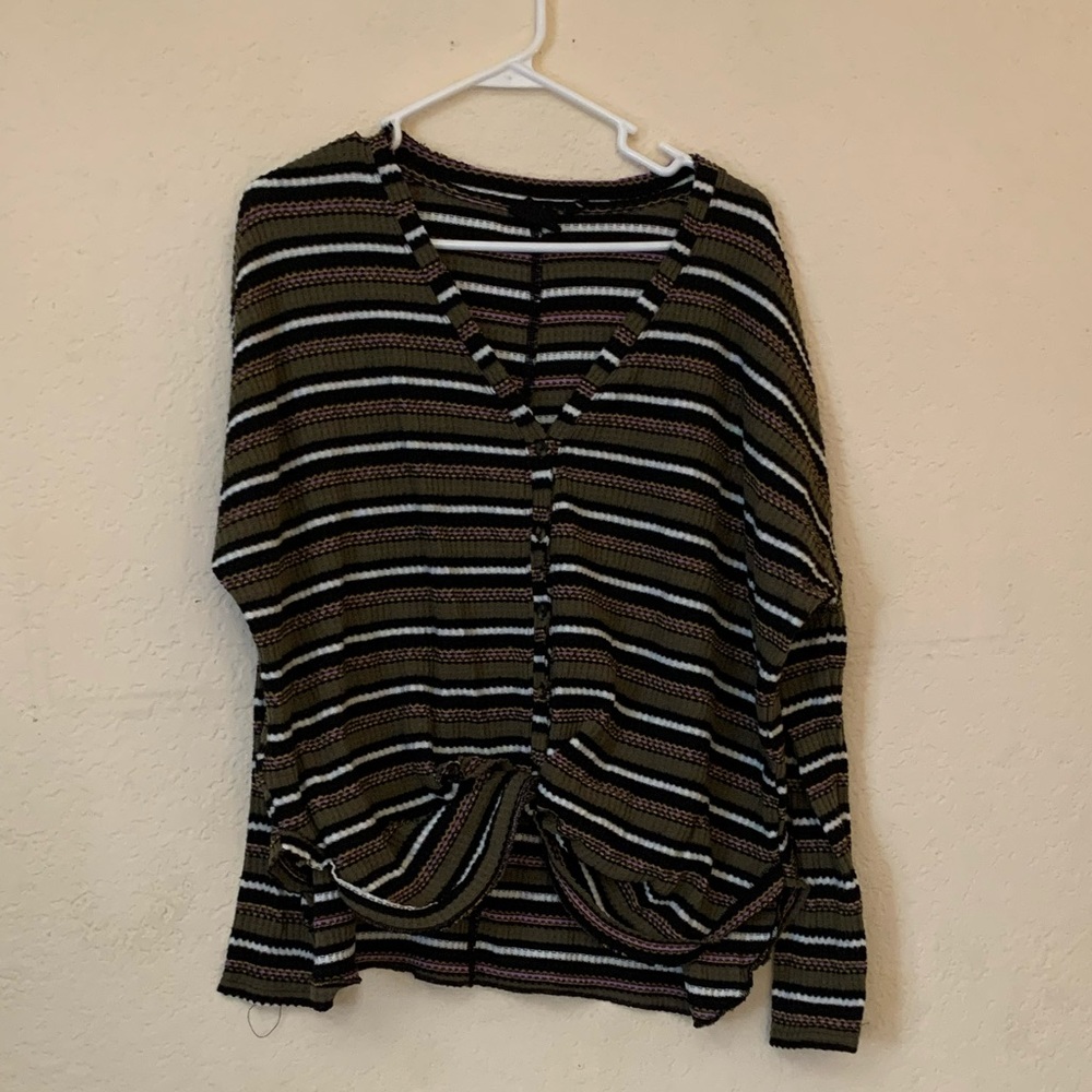 Urban Outfitters - Button-Down Slouchy Sweater